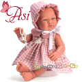 Asi Кукла бебе Мария с рокля и шапка каре 43см. 0366720